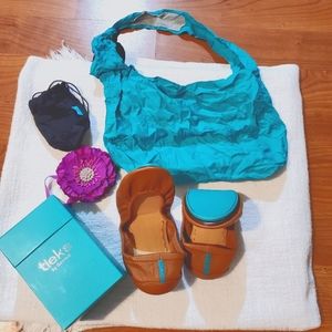 Tieks by Gavrieli Chesnut Flats Women's Size 9